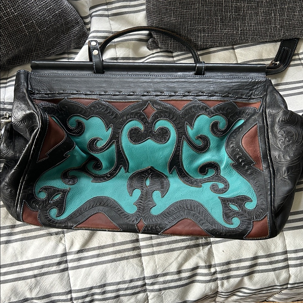 Leaders in Leather bag